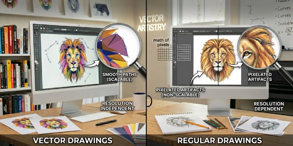 Difference-Between-Vector-Drawings-&-Regular-Drawings