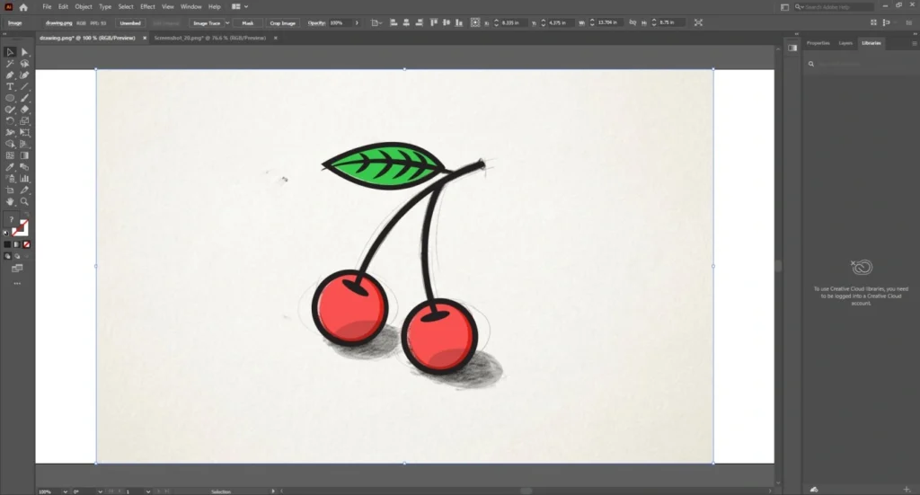Separate The Drawing
